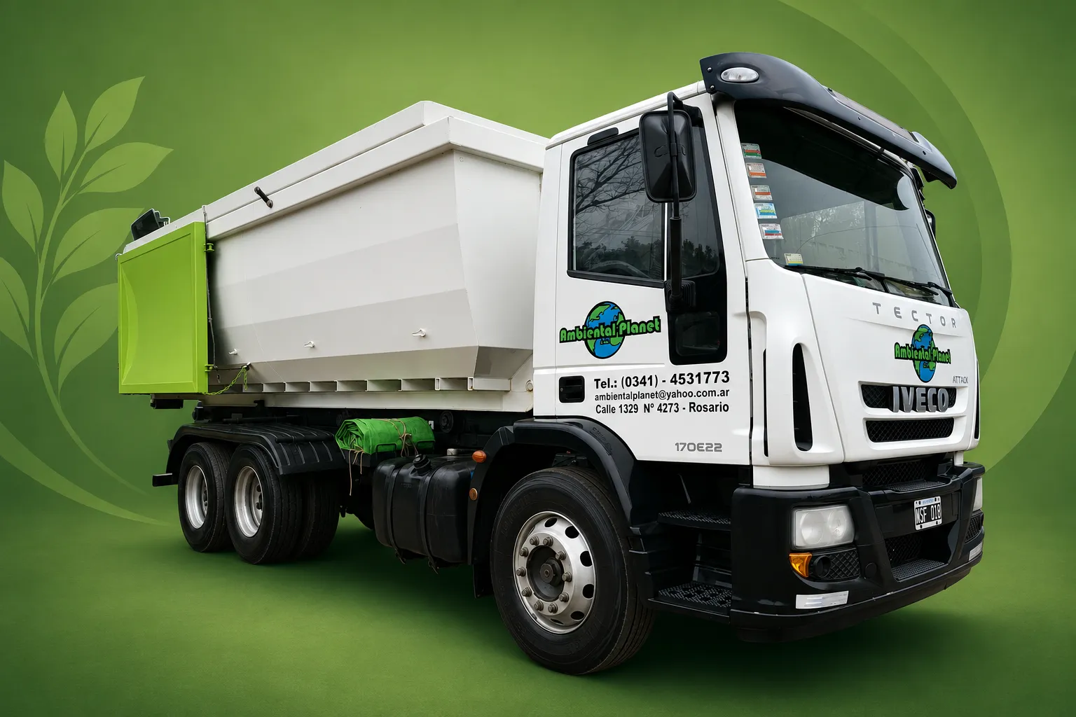 Caja Roll-Off Ambiental Planet